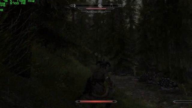 SkyrimSE Modded - UGridsToLoad 7 Test Whiterun - Ivarstead 3440x1440 21:9 Ultrawide 4K 60FPS