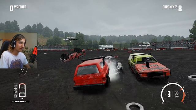 Разбивация на МАКС! - Wreckfest #8