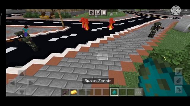 Minecraft Bedrock NPC Soldier Addon (small Showcase(coming Soon!))