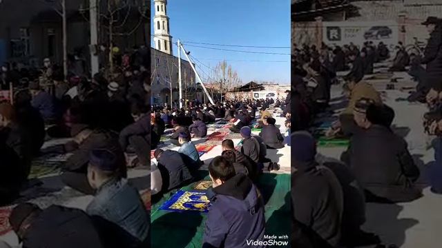 19ноябрь Кургонтепа Рамазон Кори масжидида Жума намози.