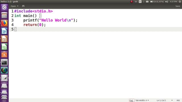 How To Execute A C Program On Linux Using Gcc