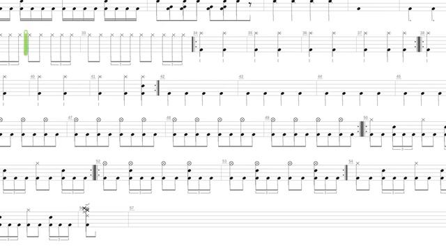 White Chair + Singltus + Drum Only + Drum Tab