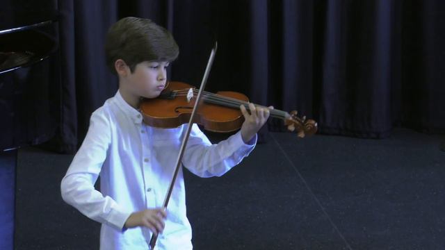 Children's Concert 6, Robson Fisher , Bryanston Suzuki 2018, Tuesday 21 August - B18R2