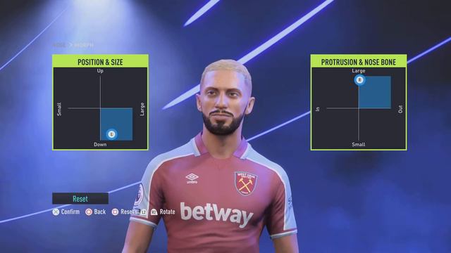 FIFA 22 How To Make Said Benrahma Pro Clubs Look Alike