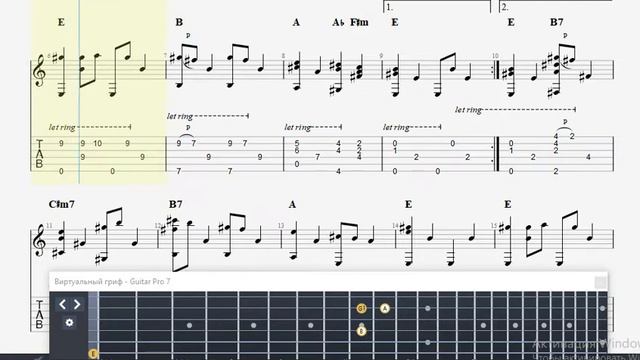 Beatles The   Let It Be  ( GTP Fingerstyle Guitar Tabs )