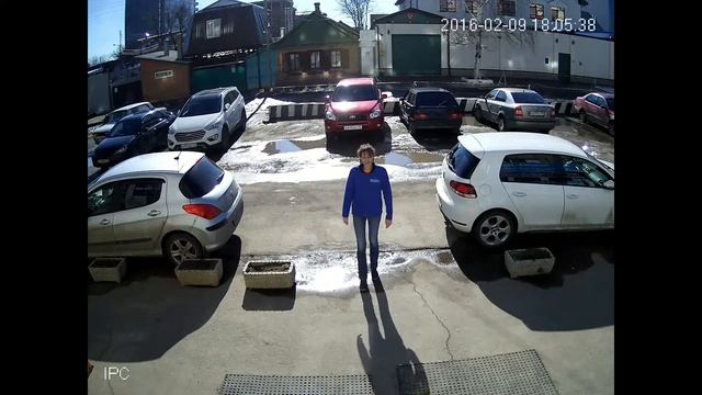 Сравнительное видео с IP камеры Dahua DH IPC HFW 1300SP 0360B