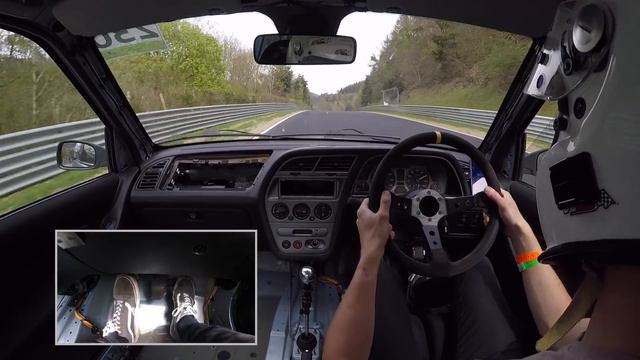 How Fast Can A 170bhp 306 GTi6 Lap The Nurburgring BTG?!