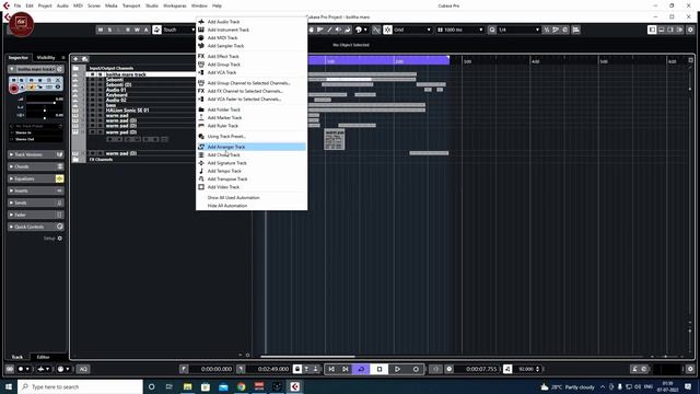 CUBASE QUICK TIPS Q&A - HOW TO  EXPORT AUDIO WITH METRONOME CLICK IN CUBASE?