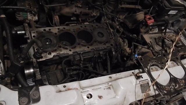 Киа Карнивал 2.9 CRDI ремонт ГБЦ