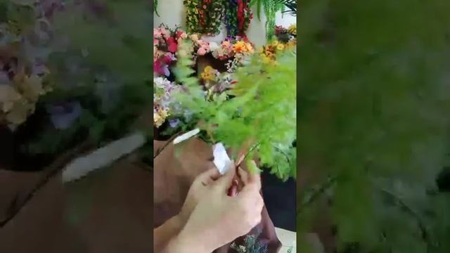 ช่อใบเฟรินนาคราช ต้นไม้ปลอม ต้นไม้ประดิษฐ์ GardenMoments.com