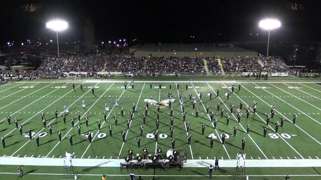 Denison High School Hi-Stepper And Marching Band Halftime Performance 10/17/14 Football Game