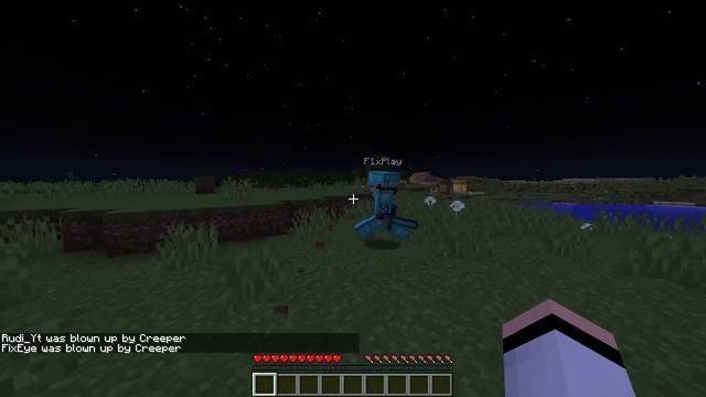 ?Майнкрафт но мы стали зомби! Фиксай, Фиксплей, Руди Тв