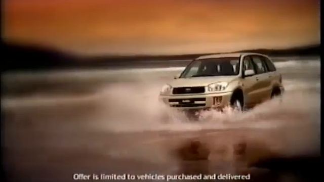 (2023 Final SP) (Australia) 2002 Toyota RAV4 Commercial