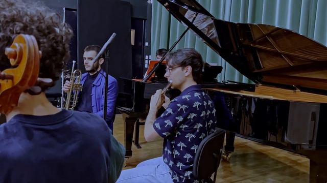 [da Lontano C'era Un'isola] - Piece For Piano, Violin, Cello, Trumpet, Flute