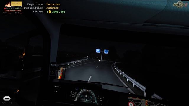 ? ETS2 - Euro Tour 2022 - Ep57 - Volvo FH5 500 2022| OCULUS