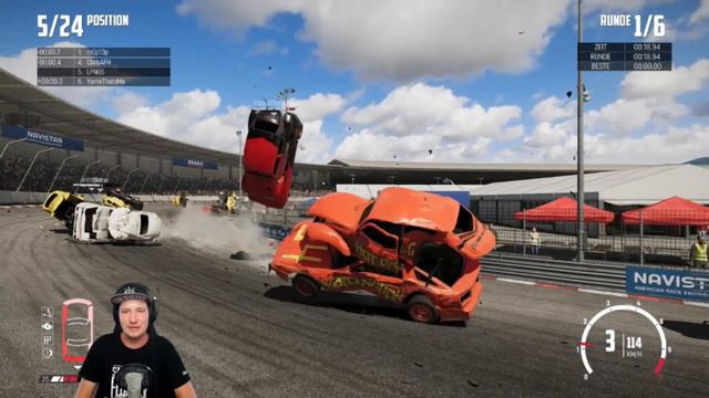 DOPPELDECKER + PINBALL & MOON GRAVITY! - WRECKFEST MODS | Lets Play Wreckfest