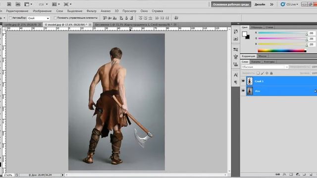 Уроки фотошопа   Жесткое освещение