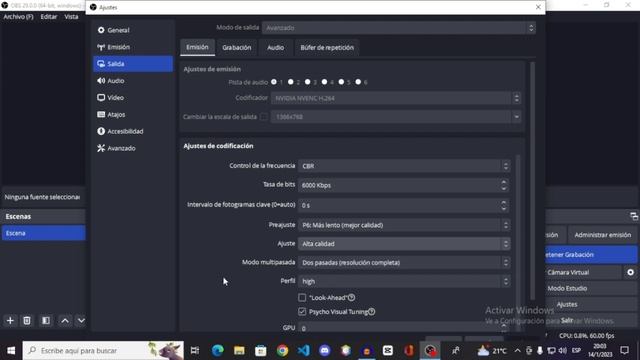 COMO CONFIGURAR OBS STUDIO 2023 (sin Lag) - Como Usar Obs Studio Para Directos Y Gameplays