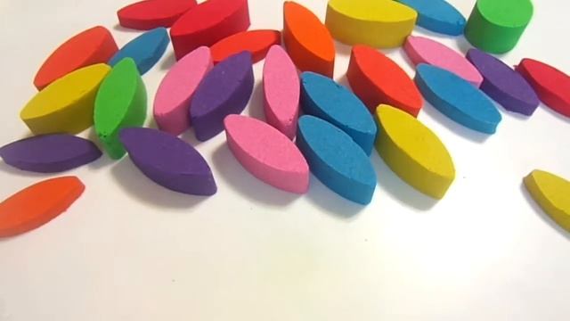 Играем и учим цвета с Кинетическим песком для детей Learn Colors For Toddlers