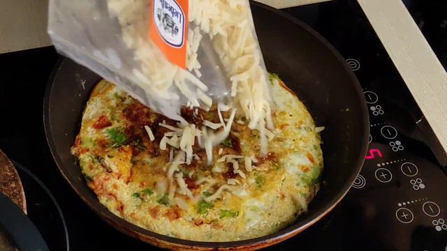[Sub] Omelette Con Lechuga, Fácil Y Delicioso🤩Mi Desayuno Diario Favorito #23