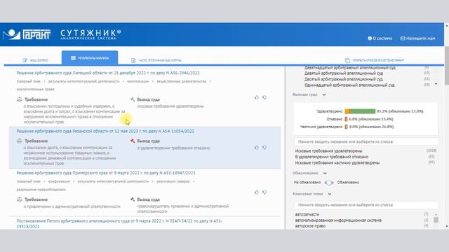 ГАРАНТ-LegalTech. Сутяжник