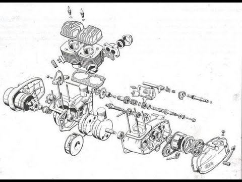 сборка двигателя ява 638