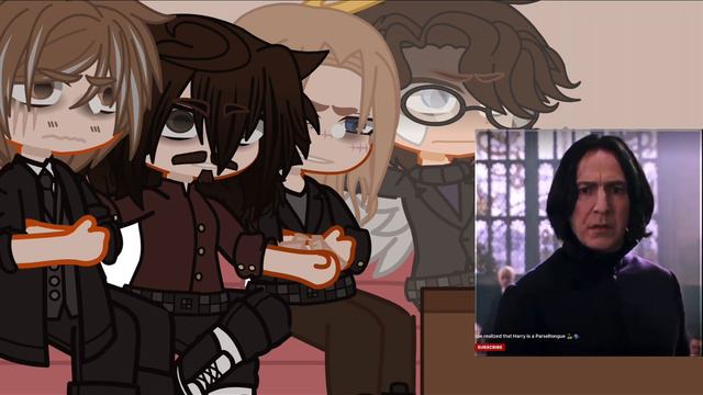 Marauders React To Snape! (The Videos On The Screen Aren’t Mine)