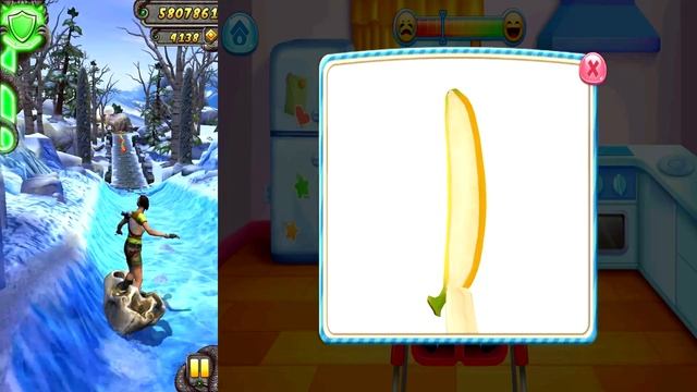 Temple Run 2 Frozen Shadows VS Baby Boss Android IPad IOS Gameplay HD