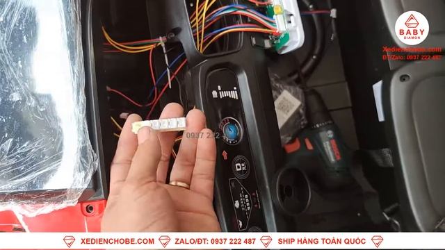 Hướng Dẫn Sữa Chữa Xe điện Trẻ Em BJQ 008, 1-9 Tuổi |Baby Diamon