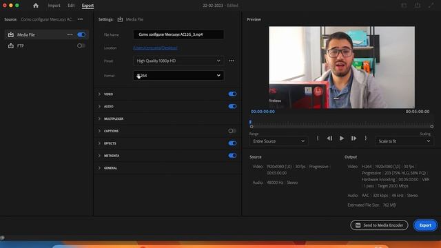 Como é EDITAR VÍDEO Com Adobe Premiere No MAC M1 AIR - ELE AGUENTA?