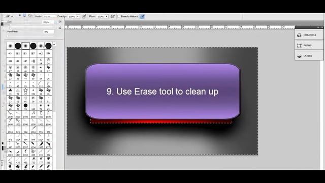 Photoshop: Simple 3D Text Frame