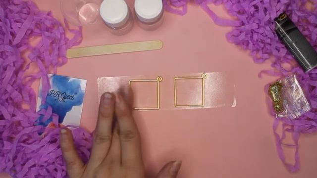 УКРАШЕНИЯ СВОИМИ РУКАМИ: СЕРЬГИ ИЗ ЭПОКСИДНОЙ СМОЛЫ  DIY