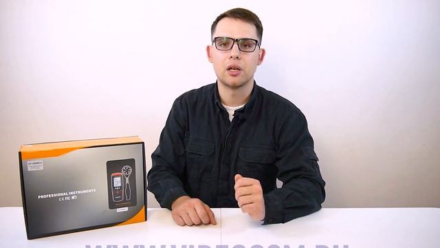 Обзор на термоанемометр для измерения скорости потока воздуха влажности и температуры HT-GT8913