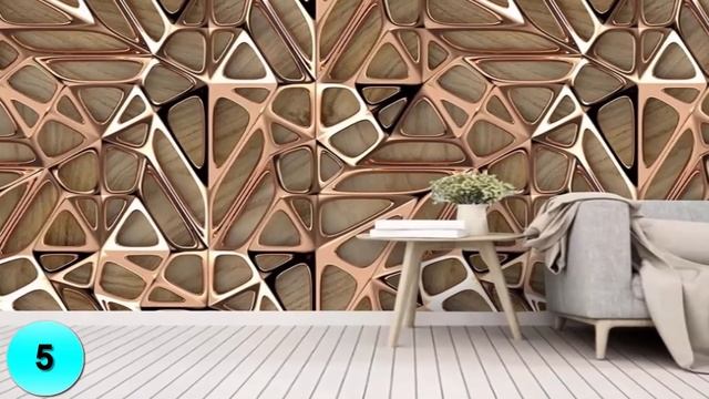 Фотообои 3Д графика создающие пространство, обои самоклеящиеся геометрия