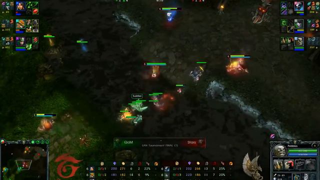 Stars Vs QaM #1 | Финал Touch The HoN Moscow (2012 г.)