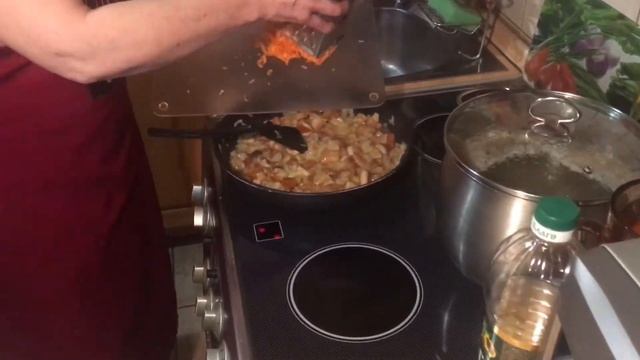 Грибной суп.