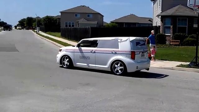 Test driving my 2010 chop top scion XB