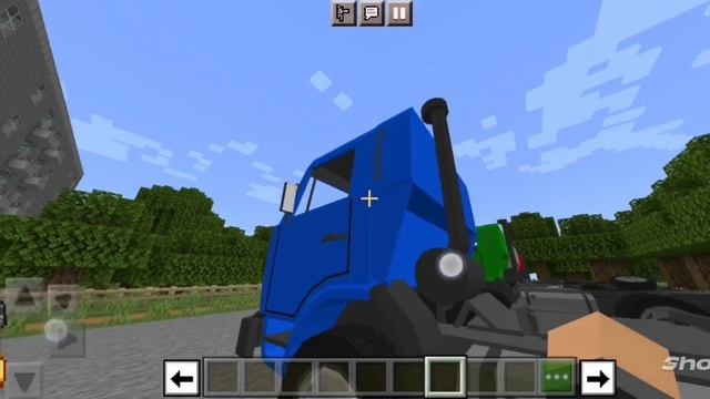 Мод на КамАЗ 54115 для майнкрафта пе / Майнкрафт обзор модов