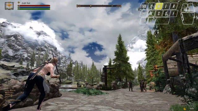 SKYRIM Witcher Animation Pack