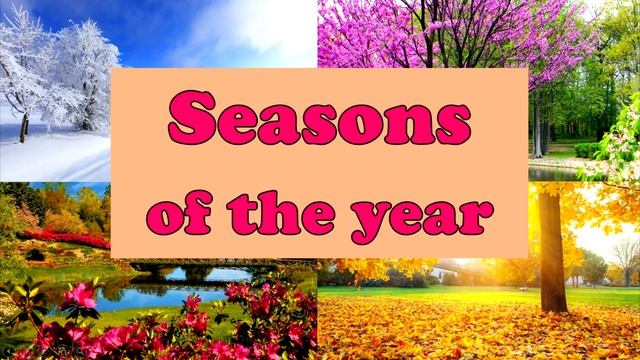 Seasons.  Months.  Времена года.  Месяцы.  Пори року.  Місяці. // #УчуАнглийский