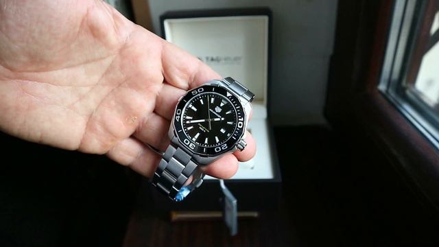 Tag Heuer Aquaracer 43 mm Quartz Black Dial