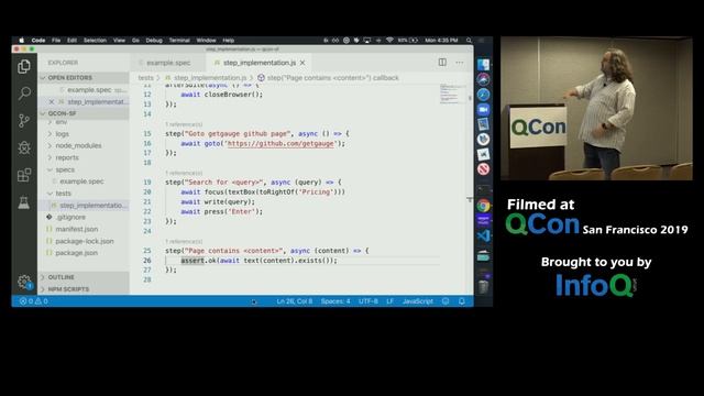 [QCON SF] - User Journey Testing With Gauge And Taiko By Scott Davis