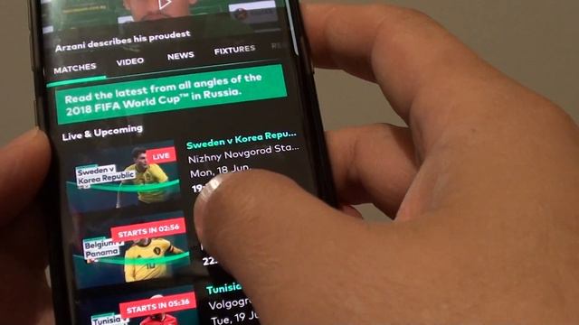 Watch Live World Cup 2018 Soccer With Optus Sport App