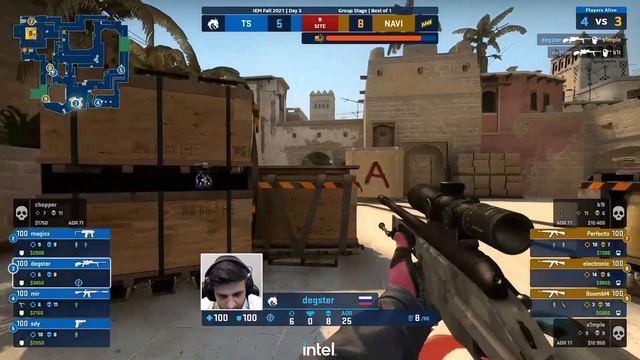 NaVi Vs Team Spirit | IEM Fall 2021 CIS | Fase De Grupos