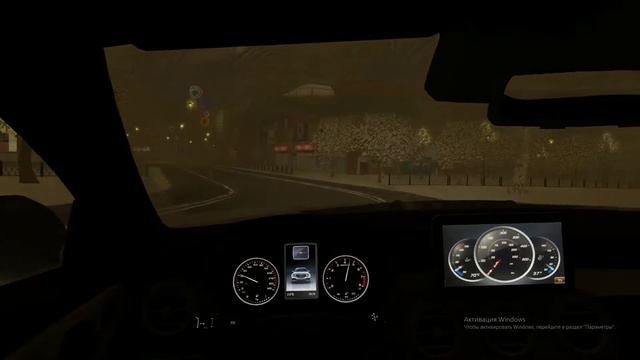 ДРИФТ ПО НОЧНОЙ МОСКВЕ на C 6.3 AMG