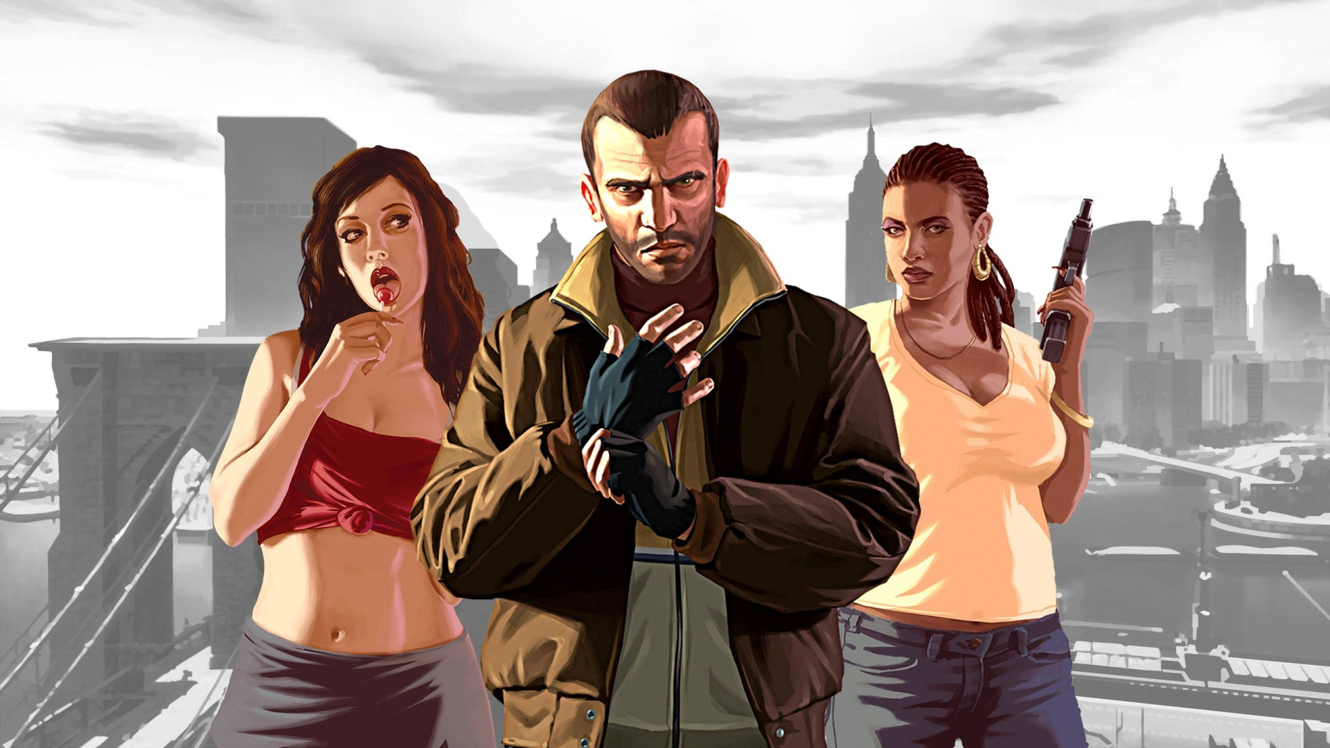 Game GTA 4 Player 2024 играю в игру мод на графику прохождение миссий