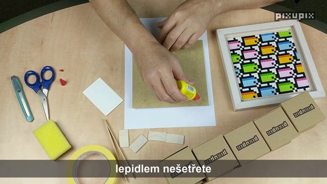 PIXUPIX Návod - 3. část - Fixace Obrázku