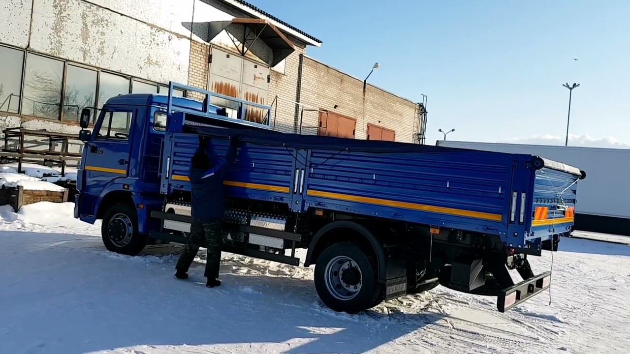 Механизм с полуавтоматической намоткой полога для бортовых автомобилей. Ткань 