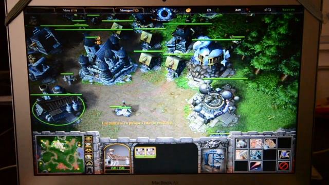 Test De Performance - Warcraft 3 : The Frozen Throne - MacBook Air Haswell Core I5 1,3Ghz