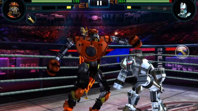 Real Steel WRB Gambit VS Camelot NEW Robot Updating (Живая Сталь)